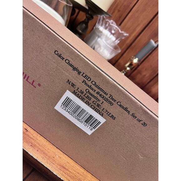 Balsam Hill Color Changing LED Christmas Tree Candles, new in box - Picture 4 of 4